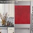thumbnail image 4 of Haosy Dishwasher Magnet Cover Magnetic Fridge Door Cover Home Kitchen Decor Red Elegant Spiral 23"x 26", 4 of 6