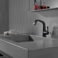thumbnail image 3 of Delta Larkin Single Handle Bathroom Faucet, Matte Black, 3 of 5