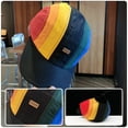 thumbnail image 2 of EeaseCA Rainbow Drawstring Hat Baseball Cap Pride Month Cap LGBT Pride Baseball Cap, 2 of 7