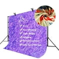 thumbnail image 4 of ABPHOTO Polyester 7x5ft Purple Leaf Wall Backdrop Layered Purple Leaf Wall Photography Background and Studio Photography Backdrop Props, 4 of 5