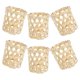 thumbnail image 2 of 6pcs Tealight Holder Decorative Candle Basket Decor Candle Basket Holder For Table Centerpiece, 2 of 4