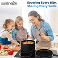 thumbnail image 7 of SereneLife 11 Piece Non Stick Pots, Pans, and Utensil Cookware Set, Black, 7 of 7