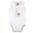 thumbnail image 6 of Touched by Nature Baby Boy Organic Cotton Bodysuits 5pk, Milk & Cookies, 18-24 Months, 6 of 6