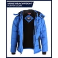 thumbnail image 3 of Chaqueta de invierno para hombre Reebok talla grande, abrigo acolchado con aislamiento, 3 of 7