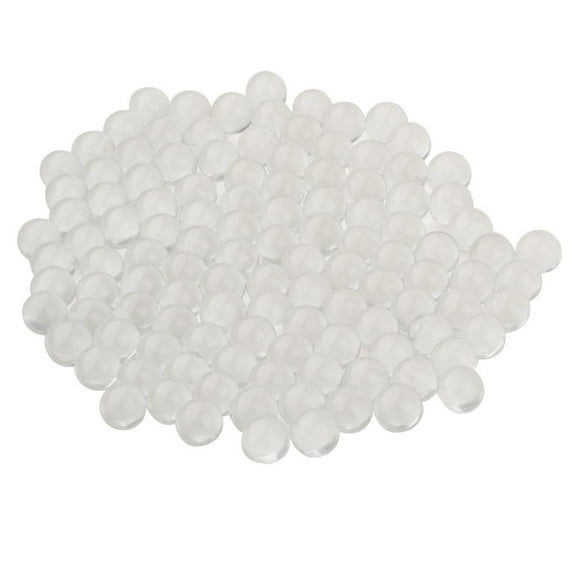 Zxpjkyu 100pcs (13mm) Replacement Solid Glass Marbles for Chinese Checker, Aggravation,