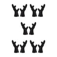 thumbnail image 2 of mmirethe 2pcs Easy To Install Antlers Sticker To Decorate Christmas Car Cute Waterproof black large 5Set, 2 of 6