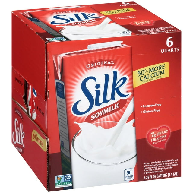 Silk ASEP Soy Original Milk, 32 fl. oz., 6 pk.