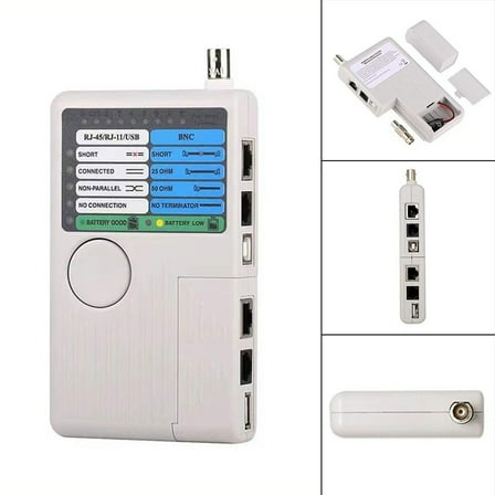 Professional Multi Function 4In1 Network Cable Tester Lan Cable Wire Tester YIWEI