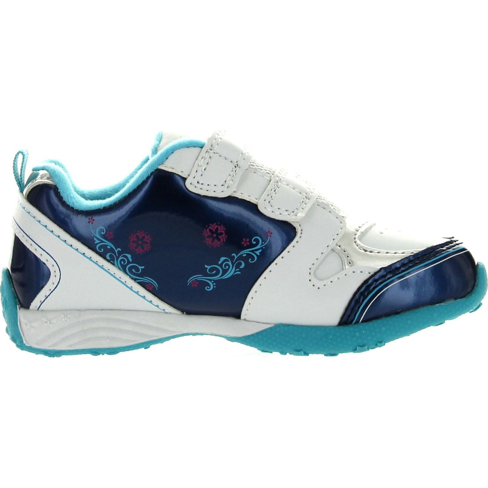 Disney Girls Frozen Princess Elsa and Anna Fashion Sneakers - image 2 of 4