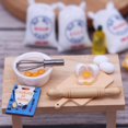 thumbnail image 2 of 1Set Dollhouse Miniature Simulation Whisk Flour Bag Modle DIY, 2 of 5