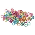 thumbnail image 5 of 100Pcs Small Candy Color Hair Ring Anti-fall Tight Exquisite Kids High Elastic Simple Hair Ropes Hair Accessories, 5 of 7