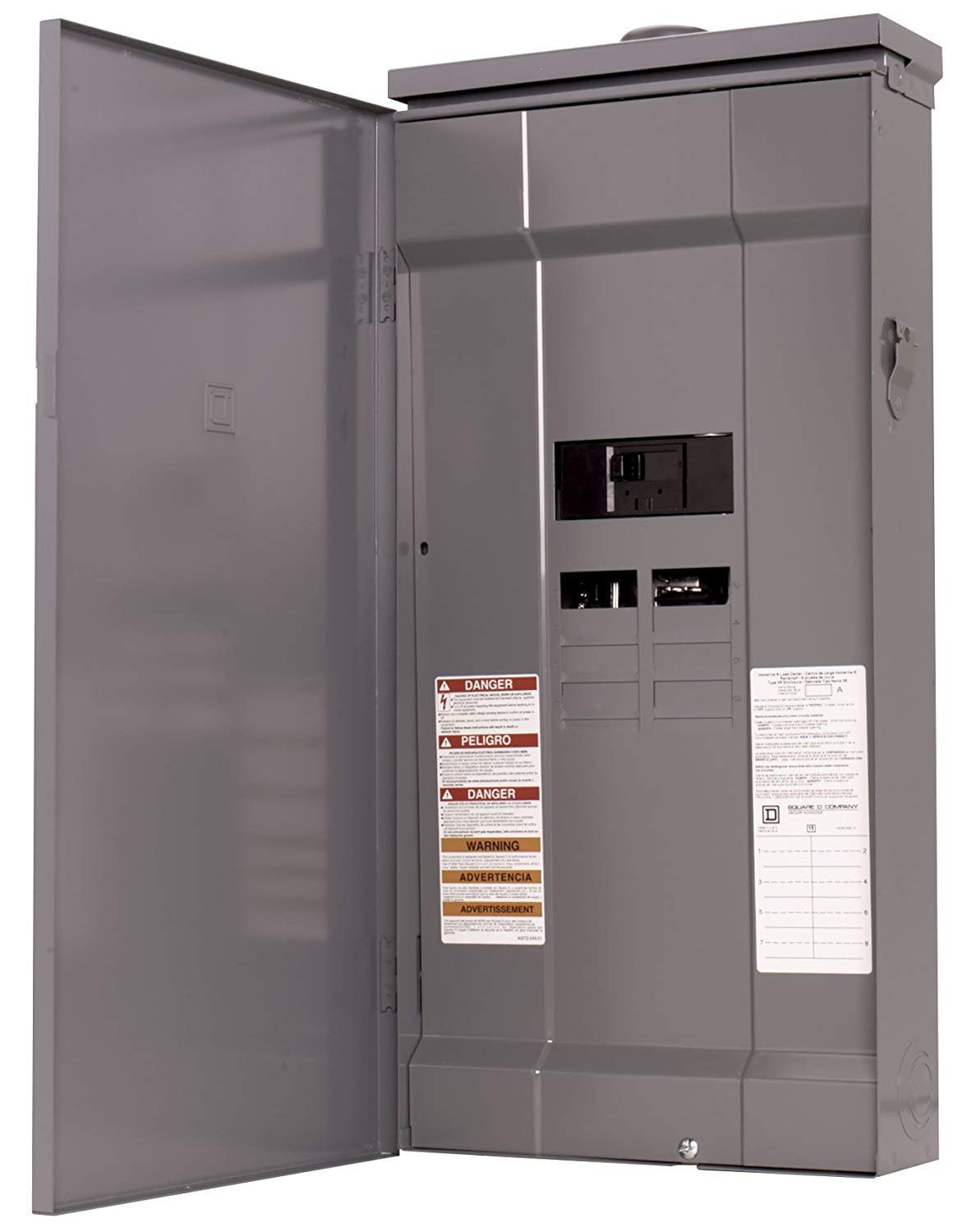 Square D by Schneider Electric HOM816M200FTRB Homeline 200-Amp 8-Space
