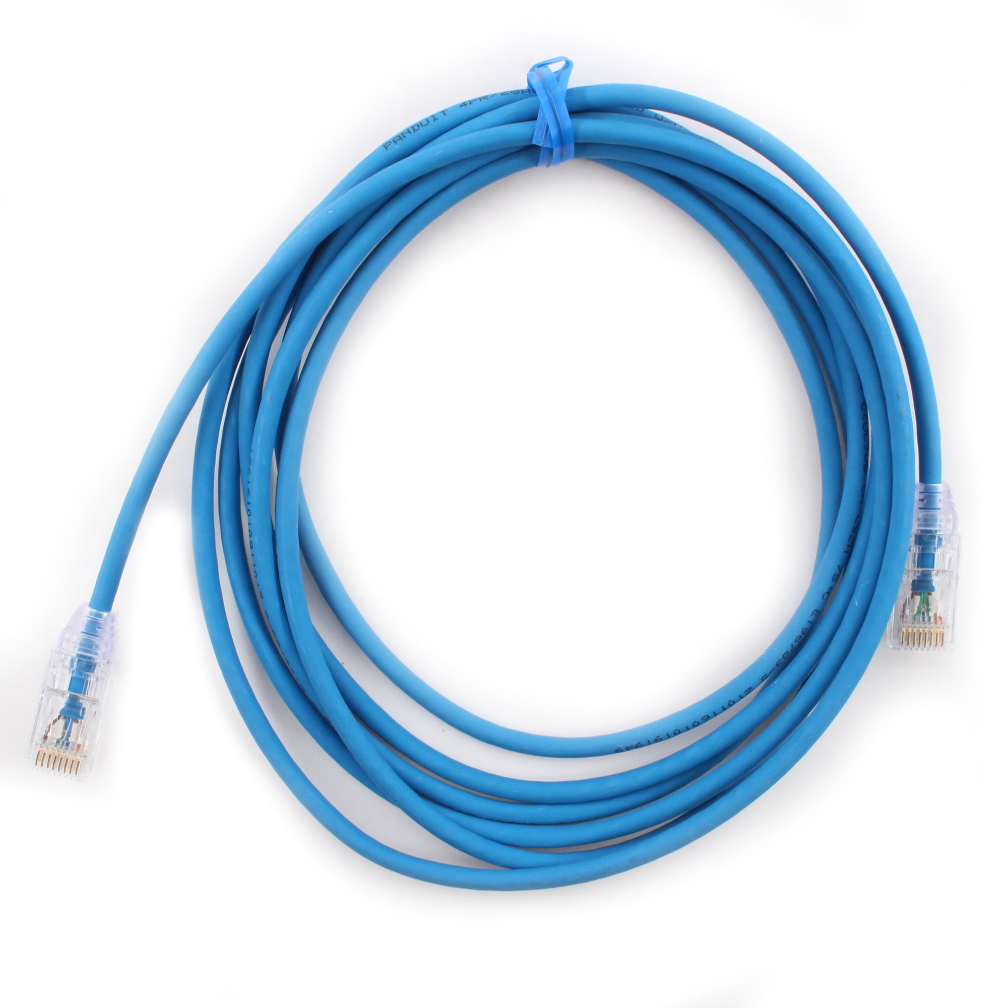 Panduit UTP28SP8BUNL/N Thin TX6 CAT6 Patch Cable, UTP, LSZH, Blue, 8