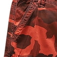 thumbnail image 4 of Dolkfu Mens 5 inch Inseam Shorts Zipper Workwear Camouflage Straight Leg Loose Fit Cargo Shorts Shorts for Mens,34, 4 of 5