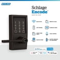thumbnail image 2 of Cerradura de puerta inteligente con pantalla táctil y entrada sin llave SCHLAGE Encode, 2 of 9