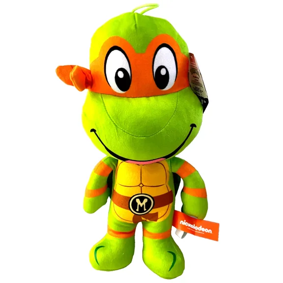 Teenage Mutant Ninja Turtles Large 14  Nickelodeon MICHELANGELO Plush