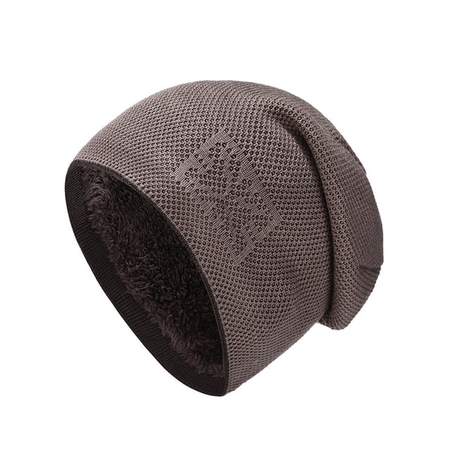 PEIXUN Womens Men Autumn and Winter Fashion Warm Pullover Hat Stacking Cap Ear Protection Cap Frost Proof Cap