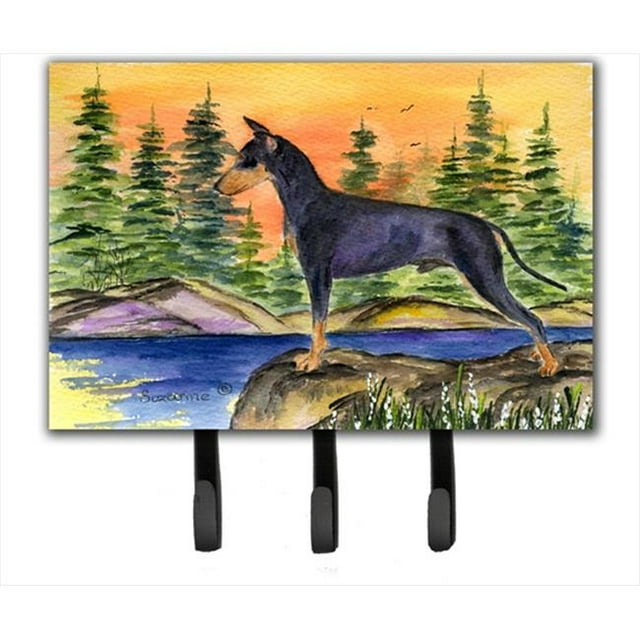 Carolines Treasures SS8419TH68 Manchester Terrier Leash Holder Or Key Hook