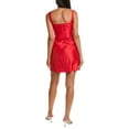 thumbnail image 2 of Nicholas womens  Zoya Hourglass Mini Dress, 4, Red, 2 of 3