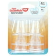 thumbnail image 2 of First Essentials by NUK Replacement Bottle Nipples, Silicone, Medium Flow, 6-Pack, 2 of 8
