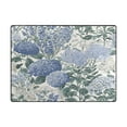 thumbnail image 5 of Yayeee Area Rugs for Living Room 6.7'x4.8' Non Slip Washable Bedroom Floor Carpet, Blue Hydrangeas Pattern, 5 of 5