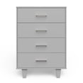 thumbnail image 4 of Child Craft Tremont 42" 4-Drawer Chest for Nursery or Bedroom, Mid-Century Style, Anti-Tip Kit, Gentle Gray, 4 of 6