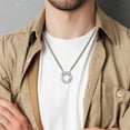 thumbnail image 3 of Collier Bague Gravable pour Homme, 3 of 4