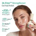 thumbnail image 5 of APUREE HEMA Free Jelly Gel Nail Polish for Weak Nails – Sheer Blush Pink Builder & Nail Strengthener Gel, USDA Bio-Based Vegan Soak Off UV Gel Polish, Salon Quality 0.7 Fl Oz, 5 of 9