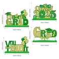 thumbnail image 4 of 4 PCS Class Of 2025 Graduation Party Decorations Wooden Congratulate Graduation Table Toppers Centerpieces Decor Congrats Grad Tiered Tray Decor for 2025 Graduation Party Supplies, 4 of 7