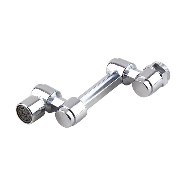 Extensor de grifo universal con rotación de 1080 grados, aireador, filtro contra salpicaduras ABS, grifos de lavabo de cocina, boquilla burbujeadora, brazo robótico, fácil de instalar.