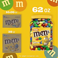 thumbnail image 4 of M&M'S Peanut Milk Chocolate Candy, 62 oz. Resealable Jar – Perfect for Snacks, Baking & Celebrations, 4 of 5