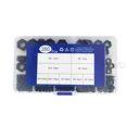 thumbnail image 5 of 350Pcs 9 Sizes Metric Black Hex Nuts Assortment Carbon Steel For Screw Bolt Kit, 5 of 5