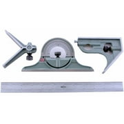 Chicago Brand Combination Square And Protractor 4 Pc Set