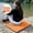 Orange #3, variant on Foldable Outdoor Seat Cushion Portable Waterproof Foam Pad for Camping Picnic Hiking Beach Stadium Travel - Thickened Shock Absorbing Lightweight Mat for Hard Bleachers Ground