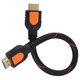 thumbnail image 2 of 30 cm Audio Signal Cable Oxygen-Free Copper HDMI to HDMI 1.4 - High Quality, 2 of 3