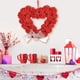 thumbnail image 4 of Decoraciones De Plástico Corona De Rosas De Plástico Rojo De 35x32x4cm Para Decoración Romántica De Puertas, Paredes O Mesas (1 Unidad) Rkxzt, 4 of 7