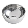 thumbnail image 3 of 1pc Stainless Steel Bowls Double Layer Insulation Deep Dish Tableware Kitchen Tools And Gadgets For Salad Rice Sauce, 3 of 11