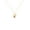 Yellow, variant on Pure Elegance Crescent Moon & Star Pendant Necklace Gift For Women With Multi gemstone 925 Silver 14K Rose Gold Over