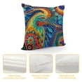 thumbnail image 4 of Throw Pillow Covers Art Boho Pillowslip Square Sofa CuteCushion Cases Pillowcases, 4 of 5
