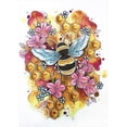 thumbnail image 2 of 5D bricolaje especial en forma de diamante pintura abeja punto de cruz Kit hogar dormitorio decoración Likrtyny decoración de arte, 2 of 9
