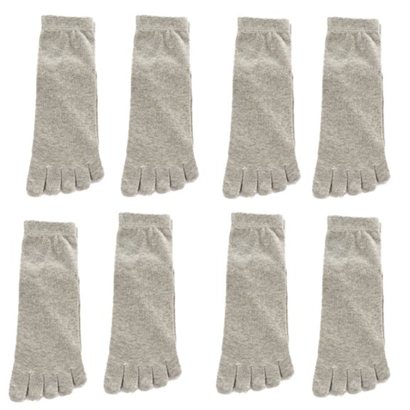 TELOLY Five Finger Socks,Comfortable Yoga Socks,Elastic Socks for Women,Durable Pilates Socks for Flexible Movement