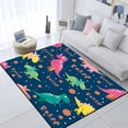 thumbnail image 1 of Cartoon Dinosaur 3d HD Print Carpet for Living Room，Children Play RoomRug，Children's crawling mat，Large Carpet Rug for Bedro Fivean unisex, 1 of 2
