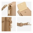 thumbnail image 6 of Dasein Cellphone Wallet Purse Phone Pouch Wristlet Clutch Crossbody Shoulder Bag - 12 Slots, 6 of 6