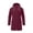 Wine, variant on Staron Women's Hooded Jacket Waterproof Long Sleeve Lightweight Rain Jacket Hooded Windbreaker with Pockets for Outdoor L