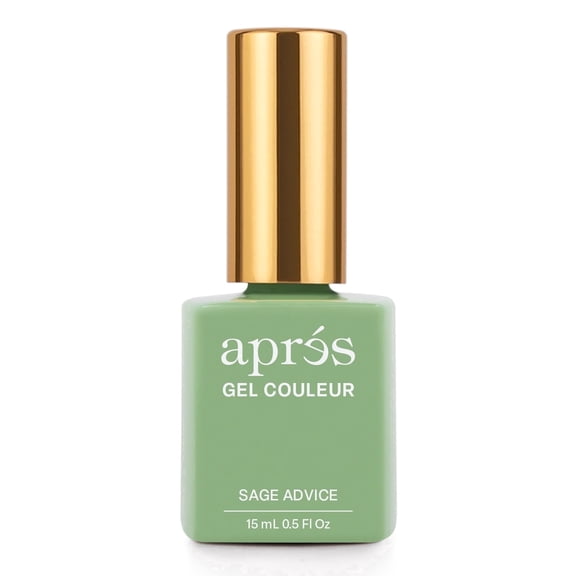 APRÉS Gel Couleur Gel Nail Polish, HEMA & TPO-Free, Sage Advice 353, 15ml