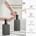 thumbnail image 2 of GM GMISUN Black Soap Dispenser 2 Pack, Resin Hand Soap Dispenser Bathroom and Kitchen 12oz, 2 of 6