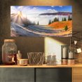 thumbnail image 1 of Yellow Beach Forest in Carpathians - Landscape Photography Canvas Print, 1 of 3