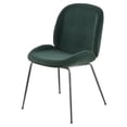 thumbnail image 3 of Lucy Velvet Fabric Chair, (Set of 2), 3 of 10