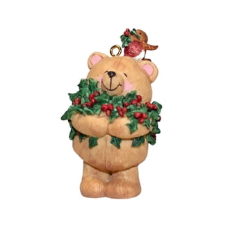 Hallmark 2004 Cool Decade #5 Ornament - QX8134 Moose & Bunny Ice Carving Christmas Tree Decoration 4 thumbnail image