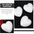 thumbnail image 6 of Valentine’s Day Jumbo DIY Foam Hearts -(Pack of 3) | Romantic Decorative Foam Shapes for Crafts, DIY Projects, Birthdays, Weddings, Holidays, and Party Decorations - Includes Bonus Canzonet Pennette, 6 of 9